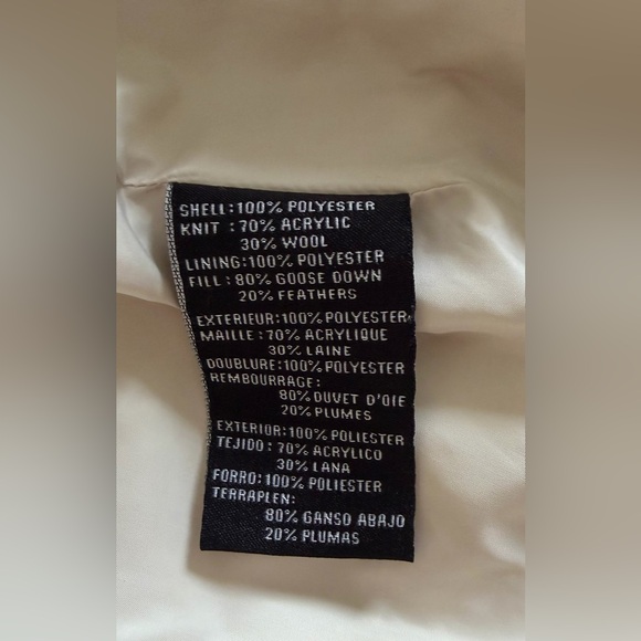 BCBGMaxAzria Cream Down Puffer Jacket - Picture 11 of 13